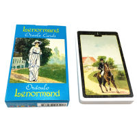 Lenormand ไพ่ทาโรต์สำหรับ Oracle ไพ่ทาโรต์ชุดทำนายโชคชะตาสำหรับความบันเทิงในครอบครัวโต๊ะปาร์ตี้เกมกระดาน G