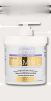 Advanced Clinicals, Vitamin C Advanced Brightening Cream, 16 oz. (454 g.)