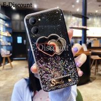 เคสคลังสินค้าพร้อม Realme 10 Pro + Plus เคสกากเพชรนิ่มใสลายความรักกระจกแต่งหน้าดวงดาวบนดวงจันทร์สำหรับ Realme10 Pro Plus ฝาหลัง