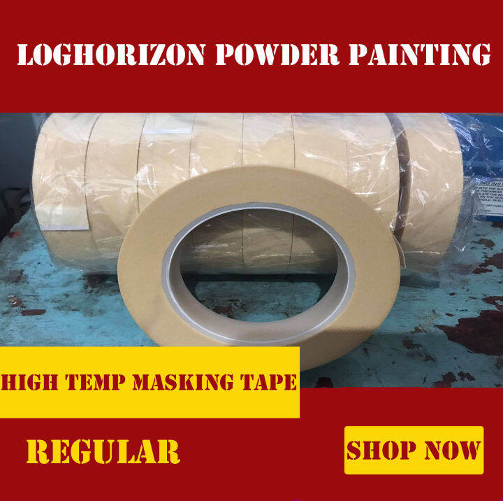 Powder Coating Supplies High Temperature Masking Tape 1" x 50M