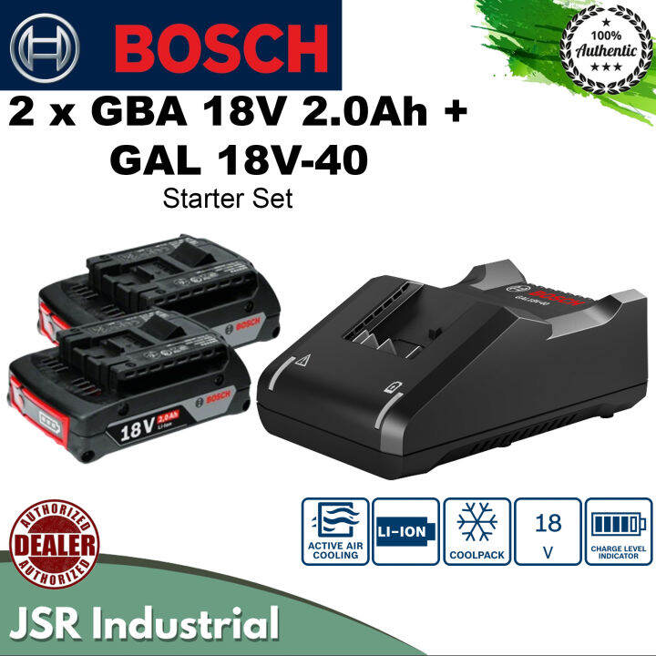 Bosch X Gba V Ah Gal V Battery Pack Starter Kit Lazada Ph