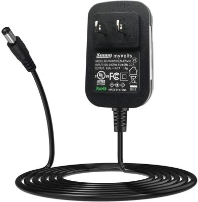 9V power adapter compatible with/replaces NUX JTC drum and cycle effect pedal Selection US EU UK PLUG