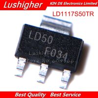 10PCS LD1117S50TR SOT223 LD1117S50 SOT marking: LD50 SMD WATTY Electronics