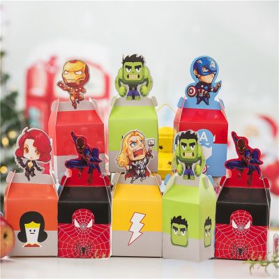 【CC】 Iron Man Hulk birthday Superhero Theme Boxes