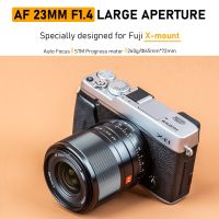 VILTROX 23มม. F1.4 X โฟกัสอัตโนมัติเลนส์พอร์เทรตเลนส์ AF APS-C สำหรับเลนส์ Fuji ฟูจิฟูจิฟูจิ X เมาท์นิคอน Z เมาท์โซนี่อีกล้องติดตั้งเลนส์