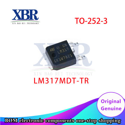 10ชิ้น LM317MDT-TR TO-252-3เซมิคอนดักเตอร์การจัดการพลังงาน ICs ควบคุมแรงดันไฟฟ้าเชิงเส้น1.2-37โวลต์ Adj บวก