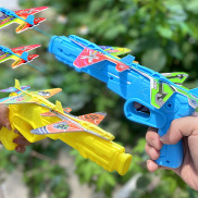 Đồ chơi trẻ em máy bắn máy bay mô hình bay xa cho bé thỏa thích khám phá