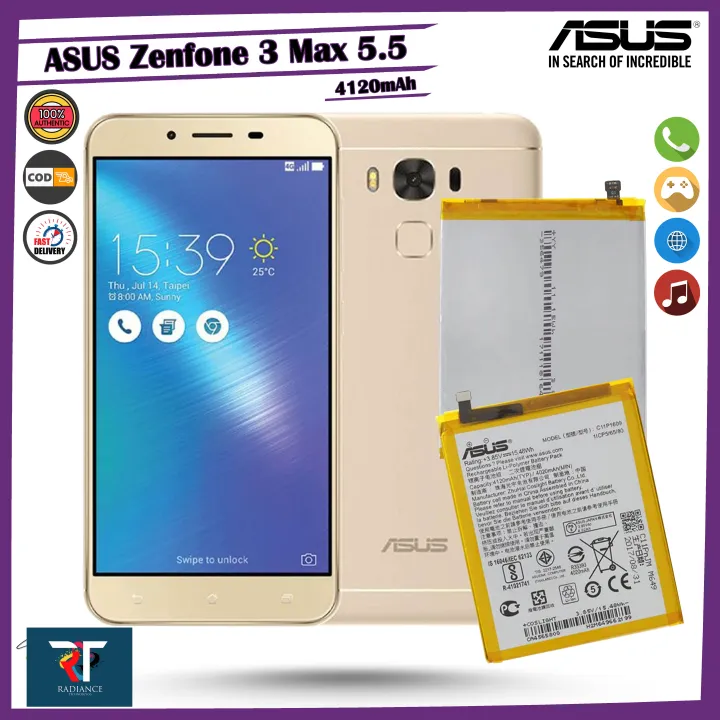 REY Cover In Gel TPU Trasparente Per ASUS Zenfone 3 Max 5.2″ – Ultra Sottile 0,33 Mm – Morbida E Flessibile