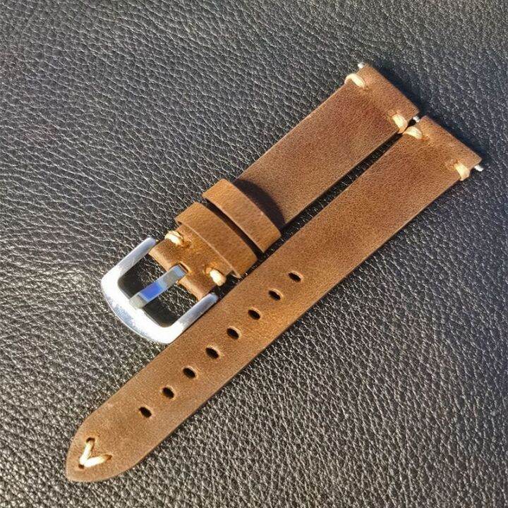 hot-seller-leather-strap-unisex-top-layer-cowhide-pin-buckle-18-26mm-soft-retro-watch-chain-universal-style