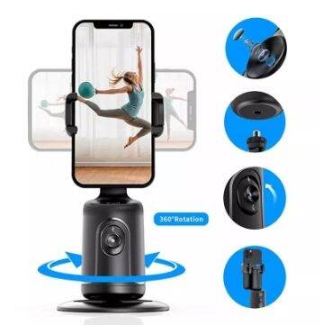 ส่งฟรี-ถ่ายภาพอัจฉริยะ-gimbal-selfie-p01-360-rotation-auto-face-tracking-360-การติดตามใบหน้าอัตโนมัติ-360