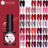 UR SUGAR Nail Gel Polish Red Pink Series Gel Varnishes All For Nails Art Base Top UV Semi Permanent Nail Gel