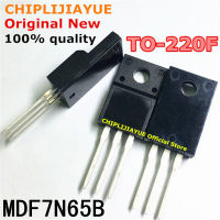 ชิปเซ็ต IC แบบใหม่ดั้งเดิม TO-220F 7N65B TO220F MDF7N65B 5ชิ้น