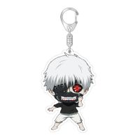 อะนิเมะ Tokyo Ghoul พวงกุญแจสำหรับ Women Men รูปการ์ตูนรูป Key Chain แหวนเครื่องประดับนักเรียนโรงเรียนกระเป๋าจี้ Hot Key Chain ของขวัญ