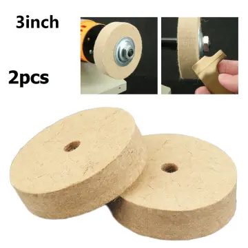 3''/4'' Cloth Polishing Wheels 50 Layers Thicken Cotton Lint/Sisal