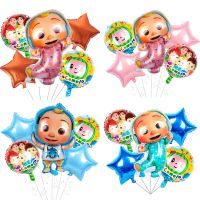 5Pcs Watermelon Baby Theme 32Inch Number Foil Balloon Kid Birthday Party Decor Supplies Baby Shower Globos Inflatable Toy Balloons