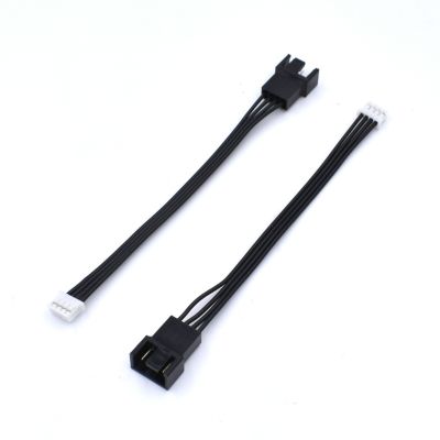 【YF】 10cm PWM mini 4pin fan to mirco Power Adapter Black Cable for Videocard VGA Graphics Card