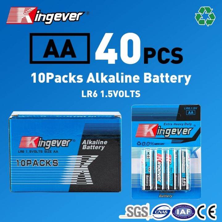 Kingever Extra Heavy Duty LR6 AA Alkaline Battery Lazada PH
