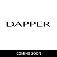 DAPPER กระเป๋าสตางค์ DP Interlock Monogram Billfold Wallet สีดำลาย