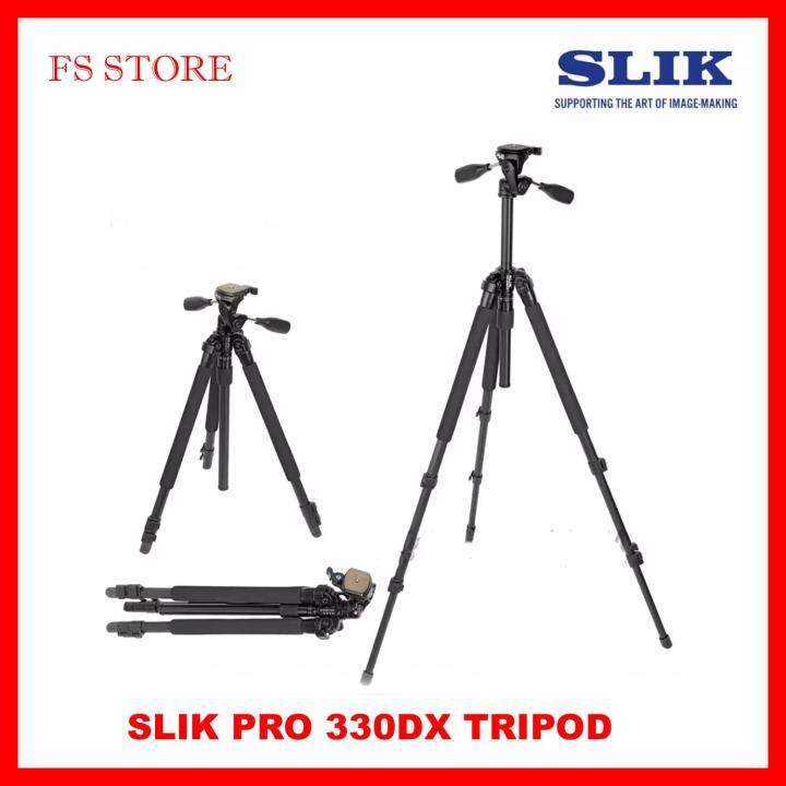 Slik Pro Tripod PRO 330DX Tripod AUTHORIZED RETAILER Lazada