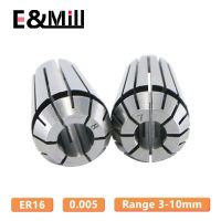 คุณภาพสูงความแม่นยําสูง ER16 3 ~ 10mm 0.005 ER Spring Collet Chuck สําหรับ CNC Milling เครื่องมือผู้ถือเครื่องแกะสลักเครื่องกลึง