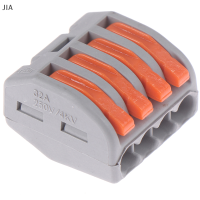 JIA 2/3/4/5/8วิธีที่สามารถนำกลับมาใช้ใหม่ได้ Spring LEVER Terminal BLOCK สายไฟสายไฟสายไฟ