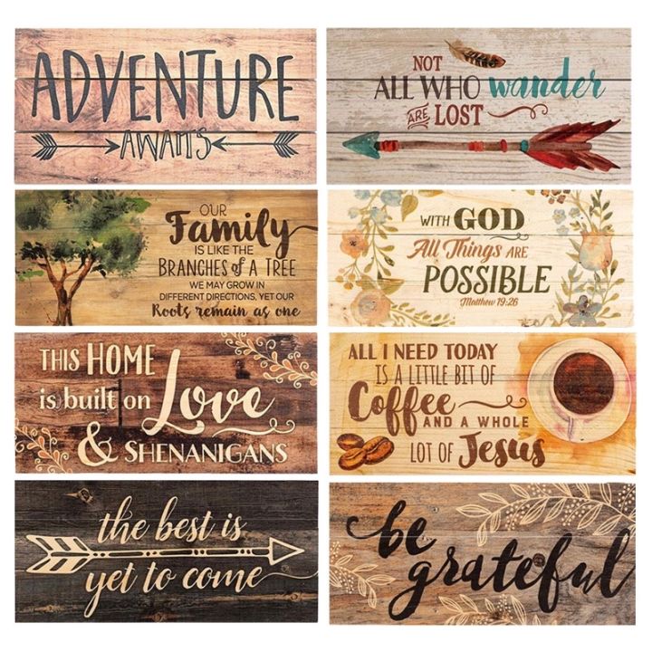 Bible Verse and God Quotes Series Wooden Wall Frame 2010cm | Lazada PH