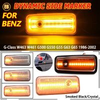 2pcs LED Dynamic Side Marker Repeater Light For Mercedes Benz G Class W463 W461 G500 G550 G55 G63 G65 Turn Signal Blinker Lamp