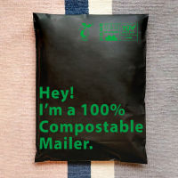 50PCS Eco Friendly Biodegradable Recycled Plastic Shipping Envelope Mailer Bag Pink Black Yellow