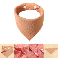 卍 Baby Burp Cloth Teething Bib Crepe-Cloth High Absorb Baby Saliva Towel Breathable Nursing Bib Newborn Feeding Essential