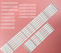 แถบไฟ LED 1ชุดสำหรับ UA48H5552AR / UA48H5100AR / UA48H6340AR / UA48H5500AR / UA48H5150AR / UA48H6400AR UE48H6200AK SAMSUNG_2014SVS48F_3228 D4GE-480D D4GE-480DCB-R2 D4GE-480DCA-R2