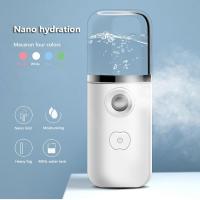 Z&amp;W New Fashion Facial Steamer Sprayer Spa Mini USB Portable Handheld Spray Facial Face Nano Moisturizer Sprayer