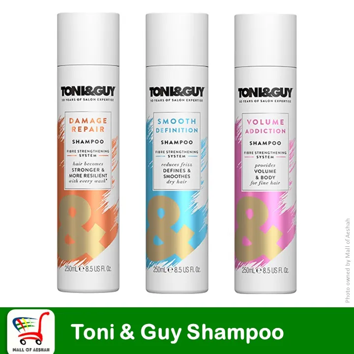 [Made in Europe] Toni & Guy Shampoo 30 Years of Salon Expertise