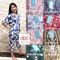 ชุดนอน ชุดซาตินหญิงแขนสั้น+ขาสี่ส่วน Free size/XXL แบรนด์ Vana Sleepwear