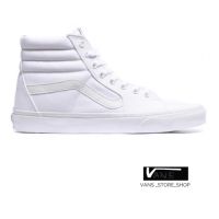 VANS SK8 HI TRUE WHITE SNEAKERS สินค้ามีประกันแท้