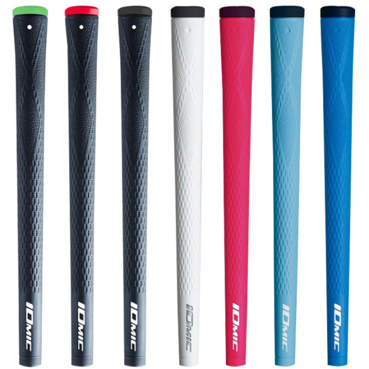 iomic-sticky-evolution-2-3-golf-grips-7pcs-set-universal-rubber-standard-golf-grips-7-color-choice-free-shipping