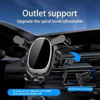 Car Vent Cell Phone Support Strong Load-bearing Rotating Air Vent Phone Holder Automotive Interior Accessories for Trucks Caravan SUV Minivan Racing Car cool