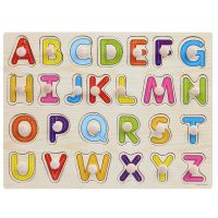 Baby Kids Childrens Education Wooden Puzzle Toys Wooden Learning ABC Alphabet Letter Cards Cognitive Toys Gift Flash Cards Flash Cards
