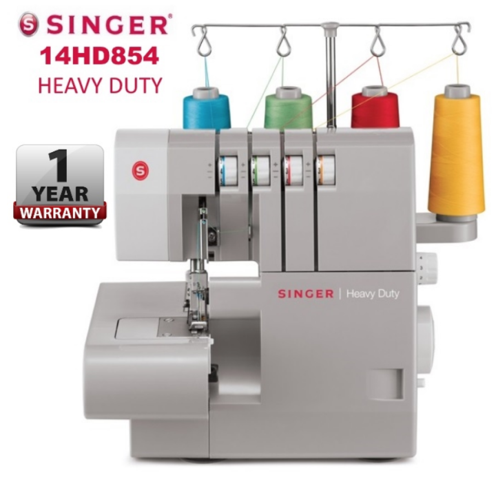 Singer Overlock HEAVY DUTY 14HD854 Sewing Machine | Lazada