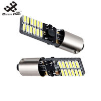 ไฟ Led แต่งป้ายทะเบียนรถสำหรับรถยนต์1คู่มีมอเตอร์ BA9S-4014-24SMD หลอดไฟแบบกว้างไฟอ่านหนังสือในร่ม