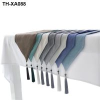 imitation linen tea is simple but elegant decorative cloth cabinets bed end of the towel