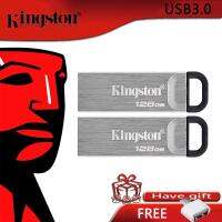 แฟลชไดร์ฟ flash drive แฟลชไดร์ฟ usb Kingston แฟลชไดรฟ์โลหะ 128Gb Usb Dtkn /8Gb16Gb / 32Gb / 64Gb / 128Gb / 256Gb / 512Gb / 1Tb / 2Tb