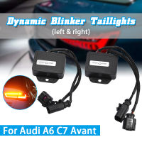 2X ไฟท้ายรถกึ่งไดนามิกไฟเลี้ยวโมดูล Controller สำหรับไฟท้าย LED สำหรับ Audi A6 C7 Avant 4G 2012 2013 2014