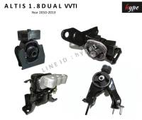 *** SET *** ยางแท่นเครื่อง + แท่นเกียร์ โตโยต้า อัลติส ดูอัล ALTIS DUAL 1.8 เกียร์ CVT ปี 2010 - 2013