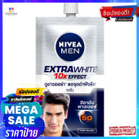 นีเวียเมนเอ็กต้าไวซูเปอเซรัมSPF50 8มลซองผลิตภัณฑ์ดูแลผิวหน้าNIVEA MEN EXTRA WHITE SUPER SERUM SPF 50