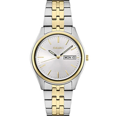 SEIKO Mens Essential TT White DIAL