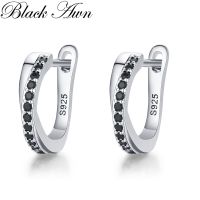 【YP】 2023 New Classic Color Round Spinel Engagement Hoop Earrings for Fashion Jewelry I197