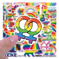 103050PCS Colorful Rainbow Ally Stickers Motorcycle Travel Luggage Skateboard Guitar Waterproof Funny Decal Sticker Gifts