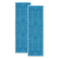 2PCS Washable Reusable Microfibre Mop Cloths For Polti Moppy Steam Engine Household Cleaning Accessories