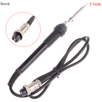 Renk 936บัดกรีไฟฟ้าบัดกรีเชื่อมเหล็ก5PIN 50W 24V เครื่องมือซ่อมแซมอะไหล่คุณภาพสูงชุดเชื่อมแบบ DIY