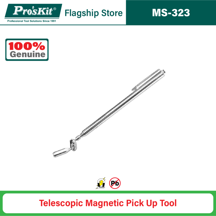 Pro'sKit MS-323 Telescopic Magnetic Pick-Up Tool | Lazada